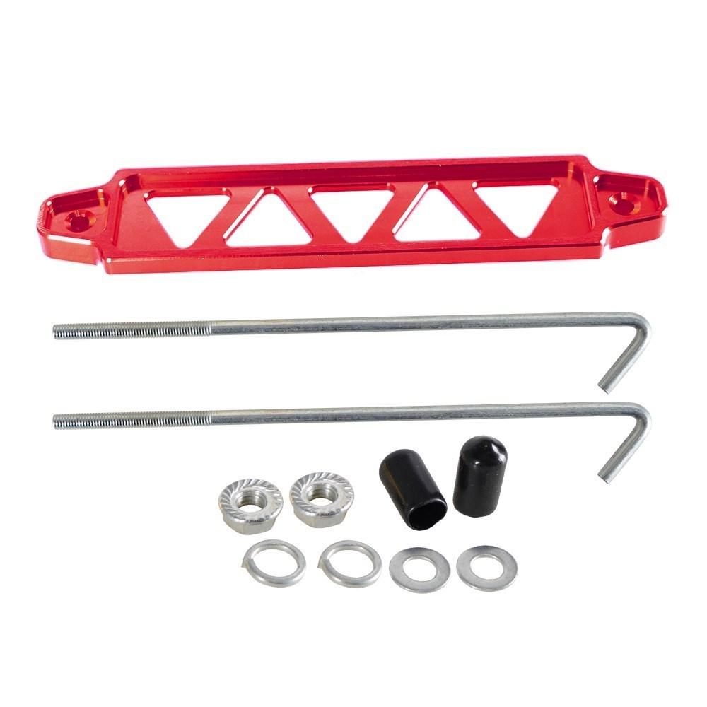 Universal Aluminum Auto Battery Tie Down Mount Holder Bracket Brace Bar For Honda Civic EK EG Group 21 22R 26R 27H 140R