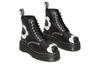 Women's Boots Dr.Martens Leather Crew Combat Boots Women's Black