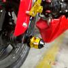 New Motorcycle/Scooter Modification Accessories CNC Aluminum Alloy Pagoda-type Front Fork Cup Durable Anti-Fall Protection