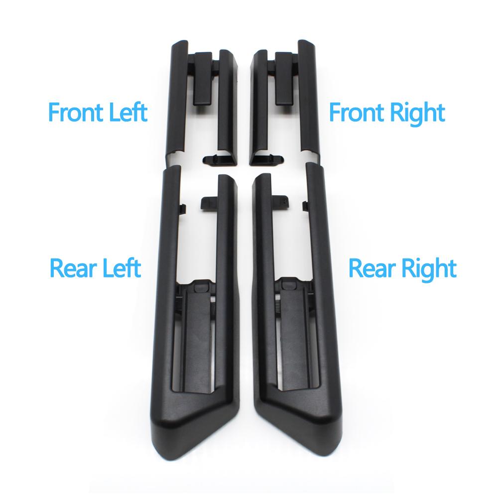 LHD RHD Left Right Car Seat Rail Sliding Track Trim Cover For BMW 5 5GT 7 Series F10 F18 F01 F02 F07 LCI 2013/7-2017