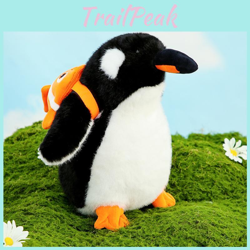Little Penguin Simulation Plush Toy Cute Backpack Girl Children Holiday Gift