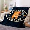 Kawaii The Capybara Club Home Cartoon Printed Blanket Picnic Blanket Warm Flannel Soft and Comfortable Home Travel Birthday Gift