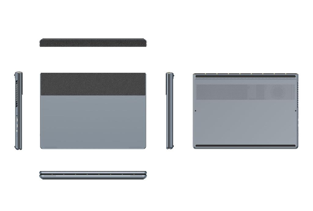 Dual Touchscreen Laptop with Intel 12th Gen Alder N100 Win 11 16GB 512GB SSD 2-in-1 13.5-inch 2.5K Lake-N CPU, Home, RAM,