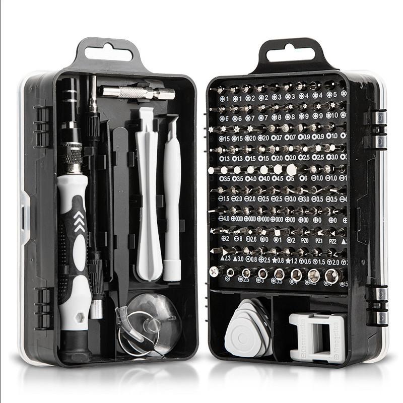 115-in-one Cross-border Watch, Computer and Mobile Phone Disassembly and Repair Hardware Tools Screwdriver Set Tool Kit