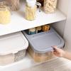 10L Transparent Rice Container Storage Bucket Kitchen Organization Crisper for Dry Food
