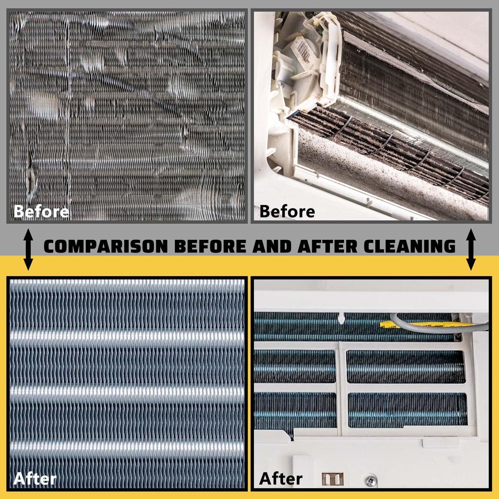 Air Conditioner Fin Cleaning Heat Dissipation Brush Condenser Dryer Stainless Steel Cleaning Brush Air Conditioner Slat Comb