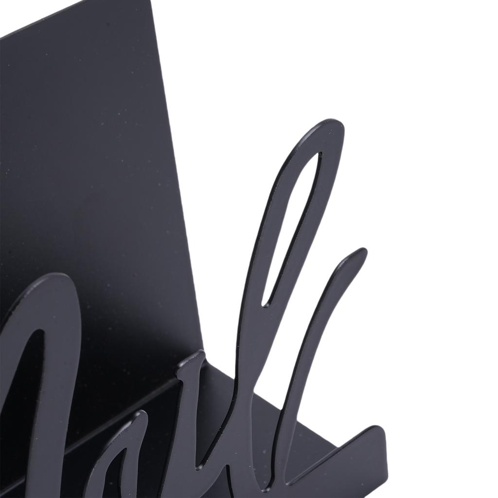 Mail Countertop Holder Anti Slip Base Stylish Metal Desk Mail Organizer for Letter Envelope
