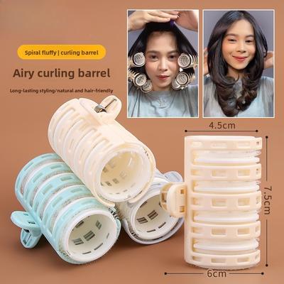 Bangs Styling Curling Iron Spiral Fluffy Curling Iron Self-adhesive Curling Pin