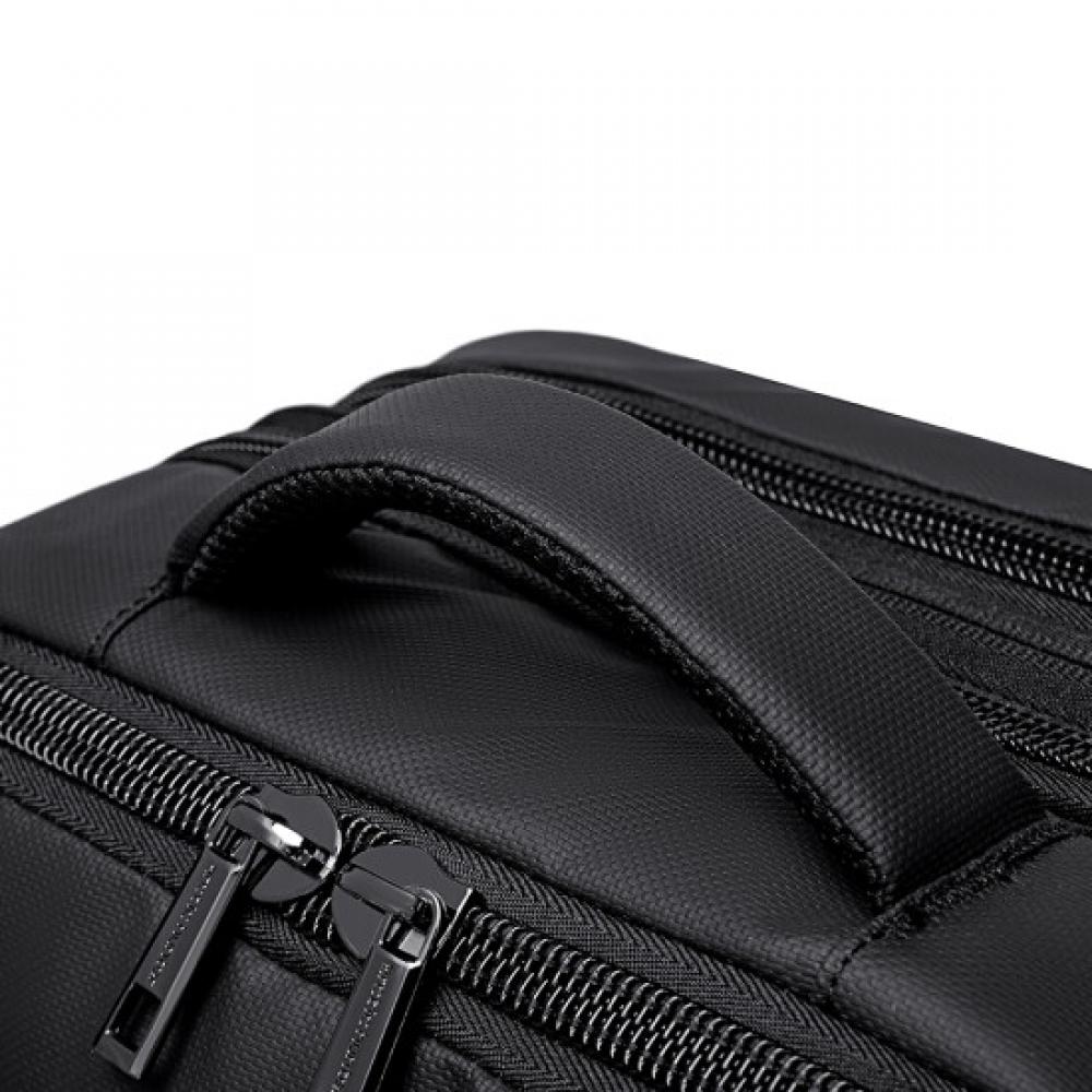 Menbag Large Capacity Expandable Backpack For Travel Business 17 Inch Laptop 0