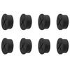 2/4/6/8/10/12Pcs Desk Cord Grommet Wire Hole Cover Line Outlet Port Threading Box Cover Cable Passing Box Office Cable Organizer