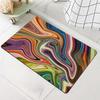 Tree Trunk  Leaf Pattern Carpet Mat Bathroom Entrance Bedroom Door Mat Home Decoration  Rural Natural Art Floor Mat