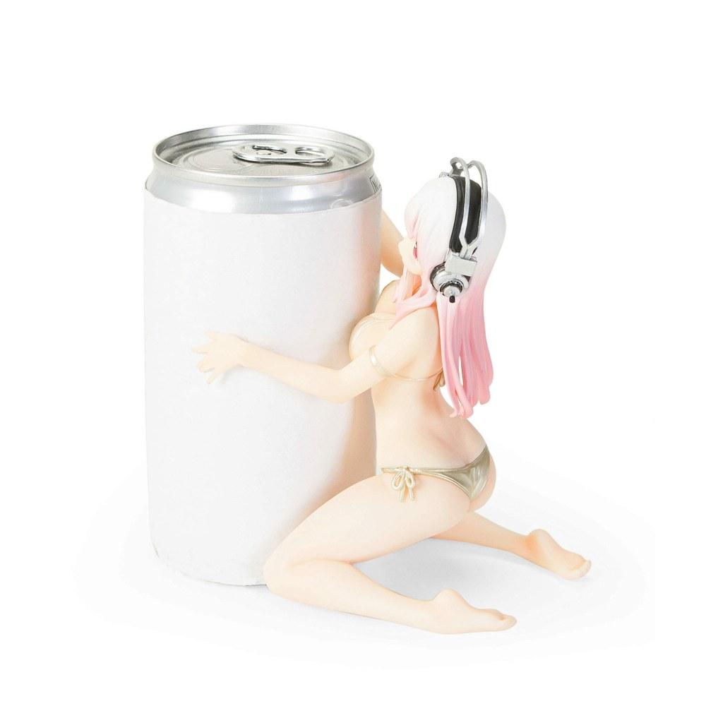 Furyu Super Sonico Friendship Hold Figure Gold Swimsuit Prize