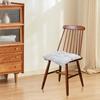 Coussin de chaise - AIMOONSA - 40 x 40 cm - Lot de 4 - Coton - Ficelles de maintien