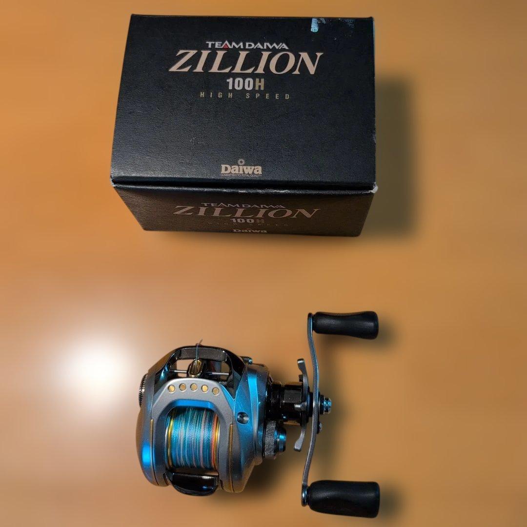 Used Daiwa TEAM DAIWA ZILLION 100H bait reel