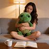 Cartoon Big Eye Turtle Plush Toy With Soft Crystal Velvet For Kids And Girls Gift