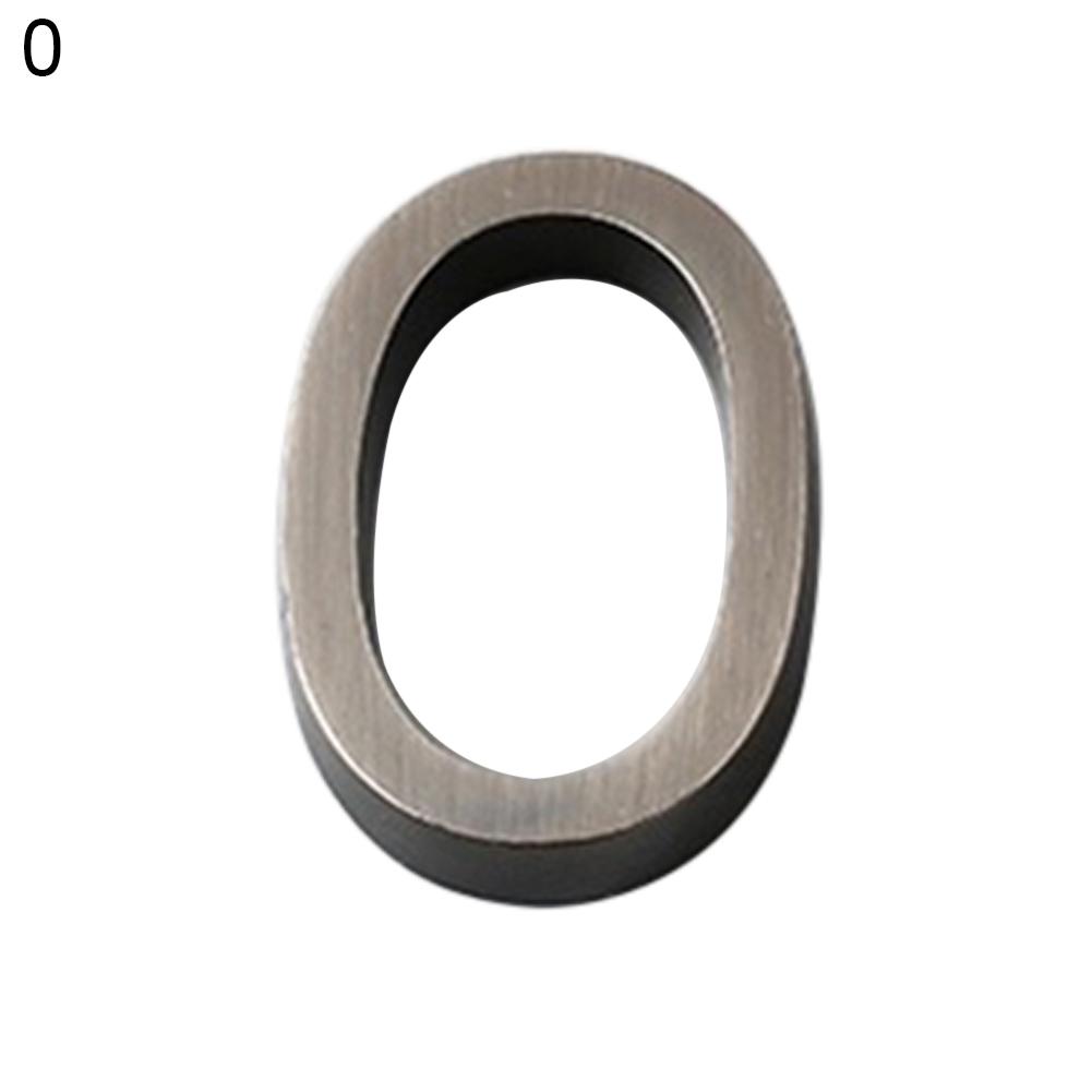5cm Plated House Door Plaque Address Number Digit Figure Plate Sign Hotel Decor MIT