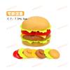 Diy Children'S Play House Burger Western Food Kitchen Simulation Breakfast Toast Sandwich Food Play Model