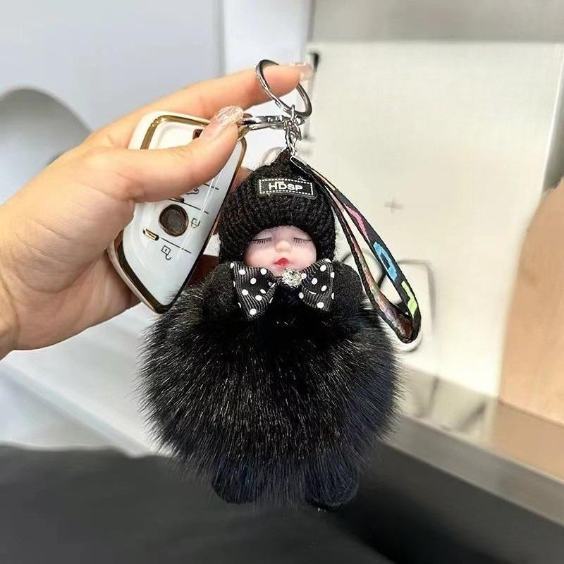 Nature Planet Egel - pluche knuffel dier - sleutelhanger - 5 cm | Fun en Feest