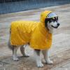 Dog Poncho Hooded Raincoat, Breathable Convenient Rain Jacket, Pet Cape for Medium Dogs