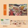 Micro Ink 3D Cartoon Decompression Stickers for DIY Miniature Scene Journals