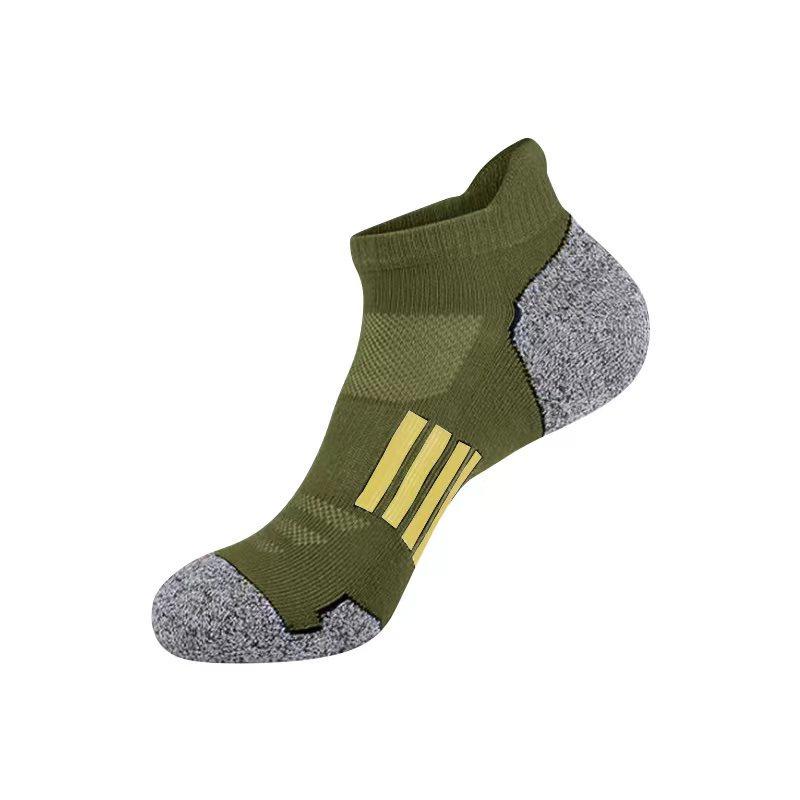 Men's Quick-Dry Summer Mesh Ankle Socks - Breathable, Sweat-Wicking, Seamless Thin Cotton Sports Socks