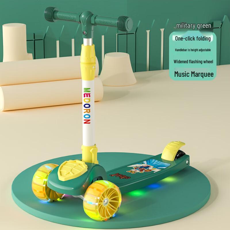 WEZHO Children s Foldable Scooter