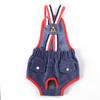 Diaper Pet Physiological Pants Underwear Cat Shorts Puppy Supplies Dog Denim Overall  Spring