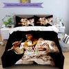 Elvis 3pcs Bedding Set Duvet Cover Closure Includes 1 Duvet Cover & 2 Pillowcases for All Seasons Bedroom Home Dorm Decor