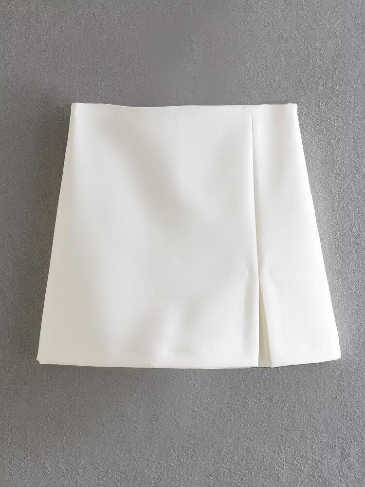 

Жіночі штани-спідниця з розрізом в європейсько-американському стилі, весна 2025 Extra Small