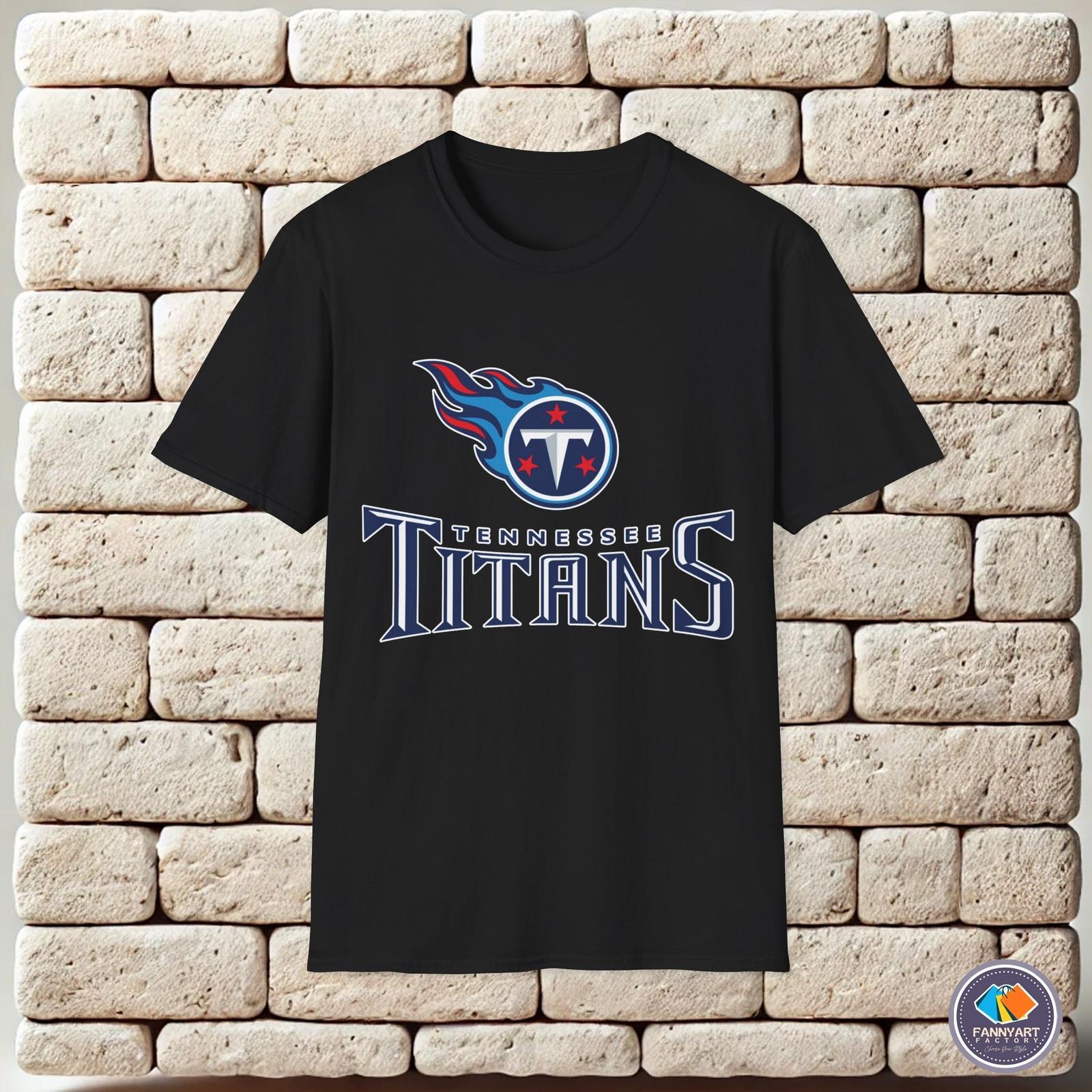 Tennessee Titans American Football Club Logo Unisex T-Shirt XXL