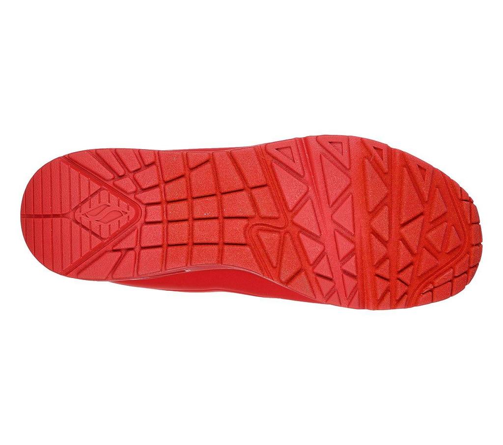 Men's Skechers Uno Stand On Air Red Sports Shoes (52458-RED)