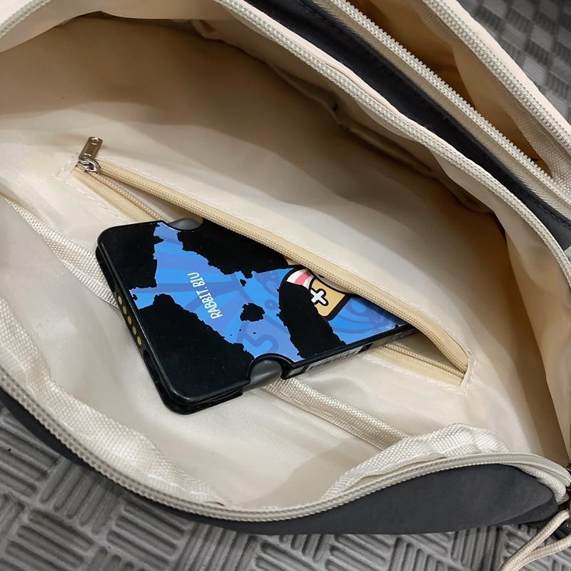 Chest Bag Men's Solid Color Shoulder Bag Crossbody Bag Women Waist Bag