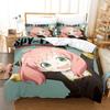 Anime Spy Family 3D Printed Duvet Case Pillowcase Bedding Set Twin Full Queen King Size For Bedroom Decor