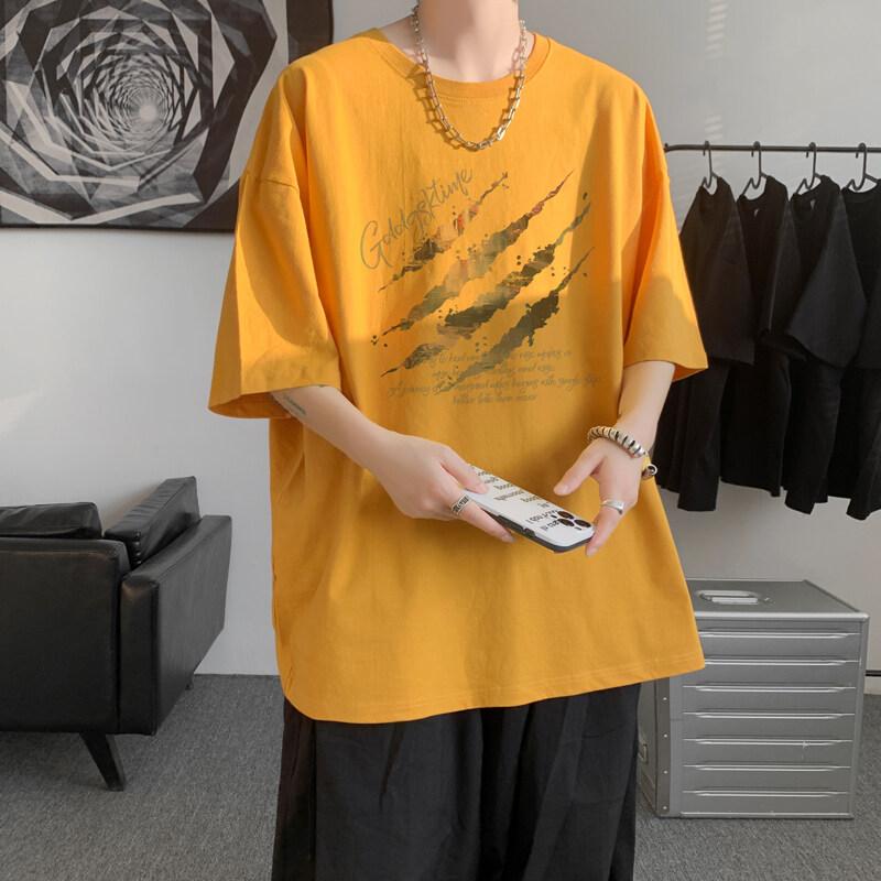 Unisexs Cotton Tshirts White Unisexs 5XL Oversized T Shirt Summer Casual Wear Letter Print Hip Hop Tee Shirts for Unisex Male Clothes