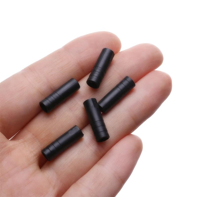 50Pcs Bike Cable End Caps Durable Rubber Anti-Fraying Replacement Parts for Mountain Road Bicycle Repair