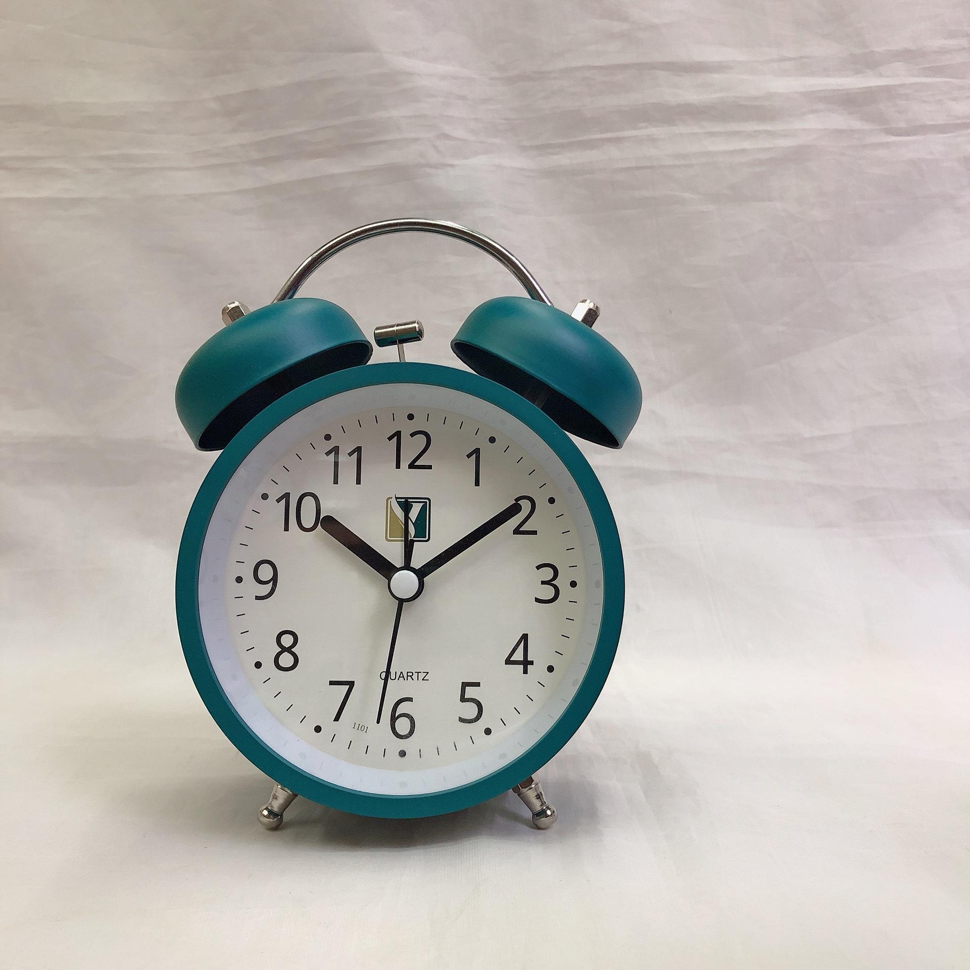 

Современный простой цифровой продвинутый цветной будильник, квадратные и круглые бесшумные часы для пробуждения