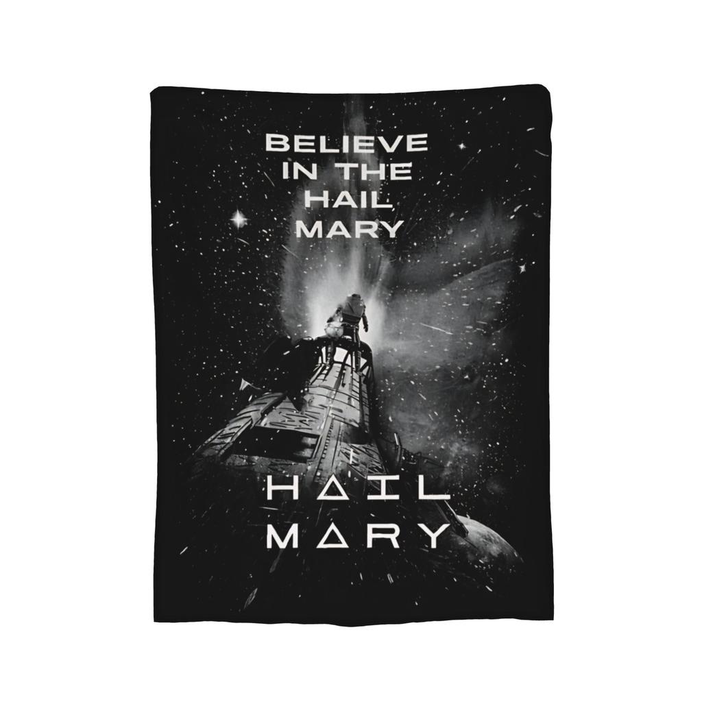 Si Fi Project Hail Mary Blankets Plush Throw Blankets Airplane Travel Portable Lightweight Bedsprea,
