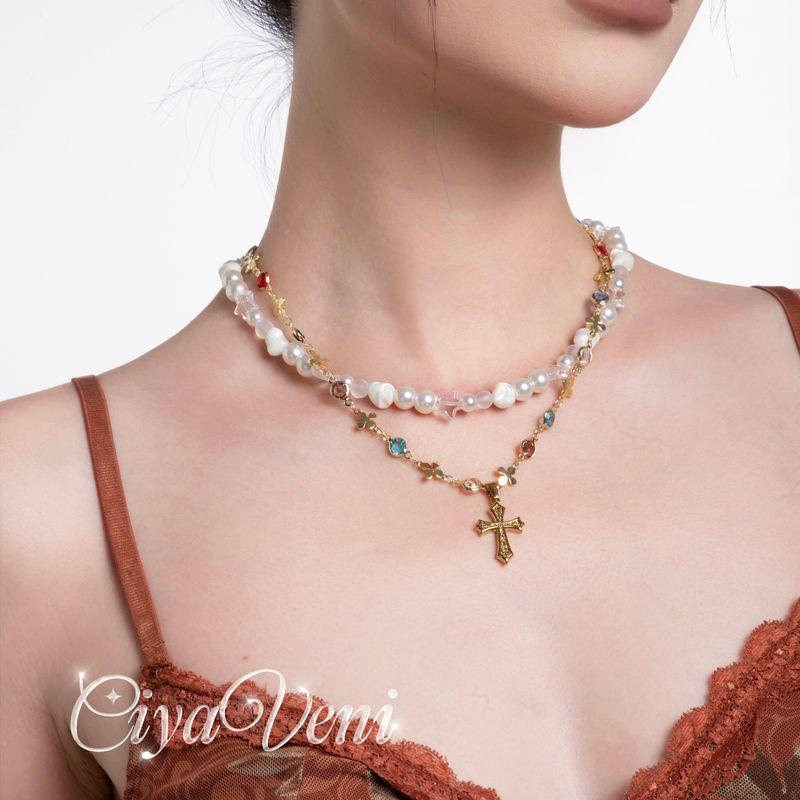 

Ciyaveni Baroque Twin Sexy Shell Pearl Color (in Stock, Two Pieces Included)