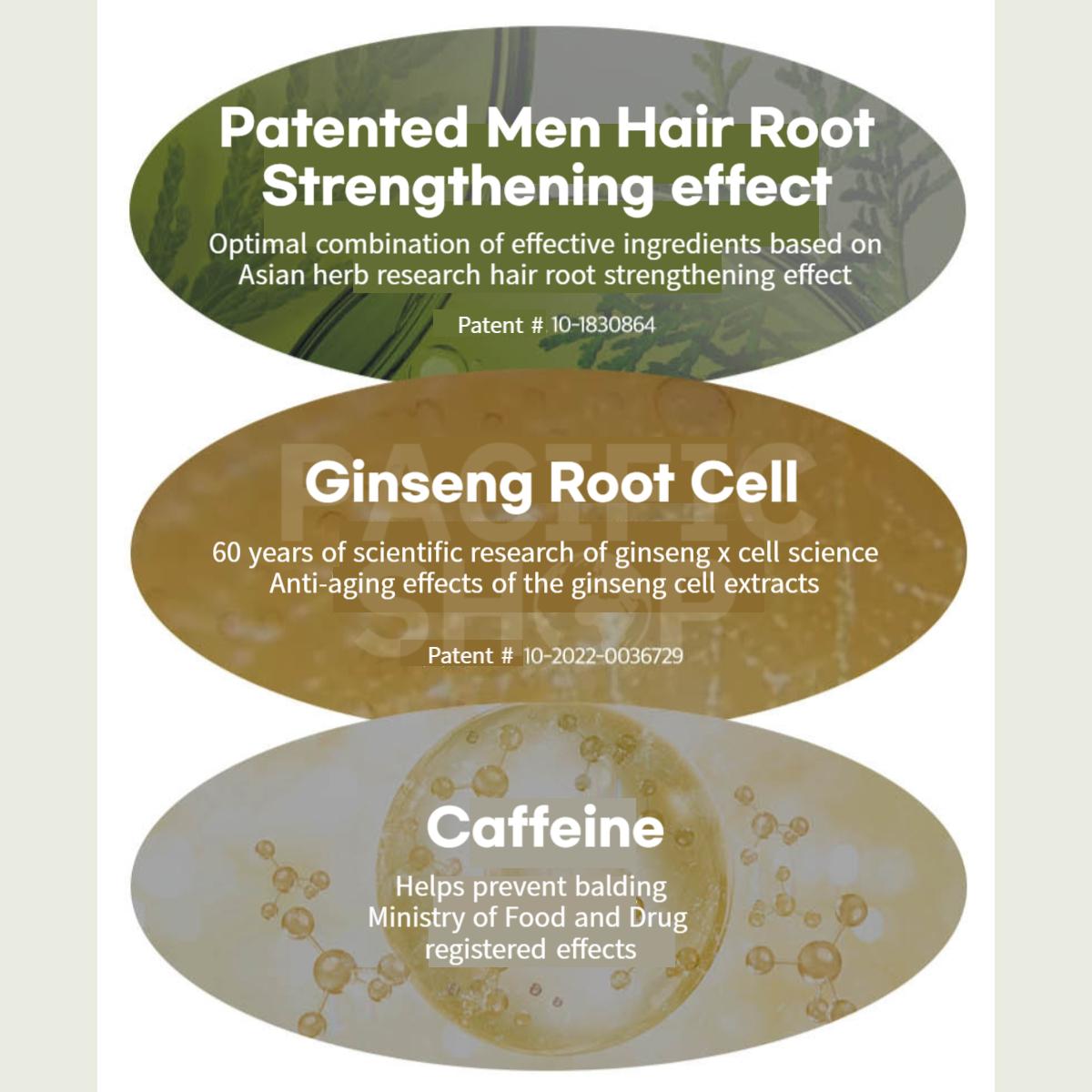 [RYO] Мужской шампунь против выпадения волос Root Gen 353 мл — фото 7