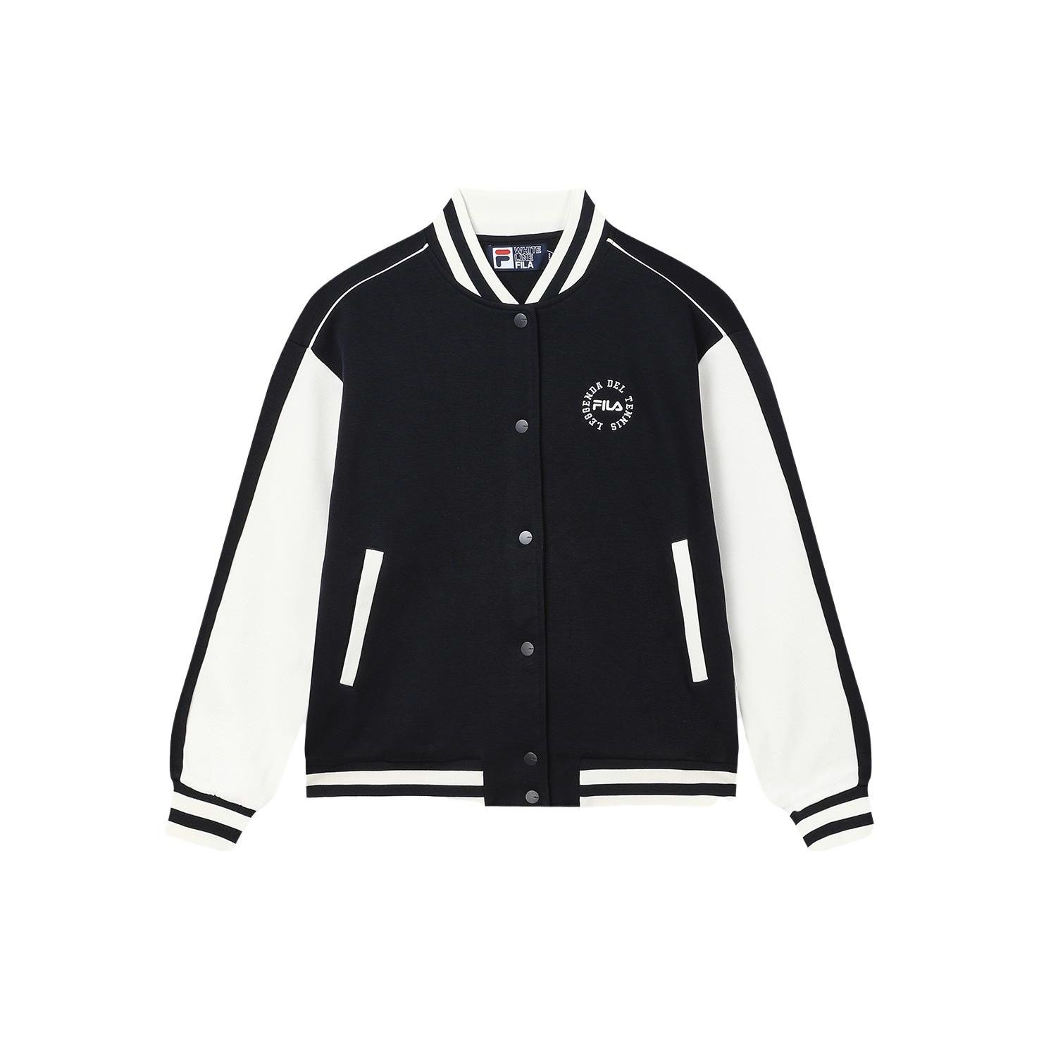 

FILA Color Block Casual Baseball Jacket Women jackets Legendary-Blue F11W349504FNV XL