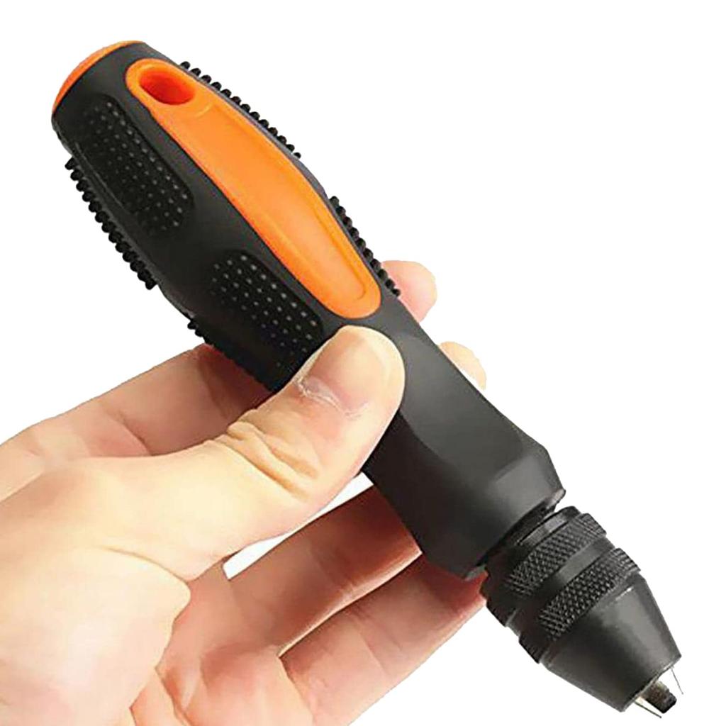 KEWAYO Manual Hand Drill Drilling Pin Micro Hand Compatible with Twist Drill Bits Drill, Tool, Vise, Drill, 0.5-8mm
