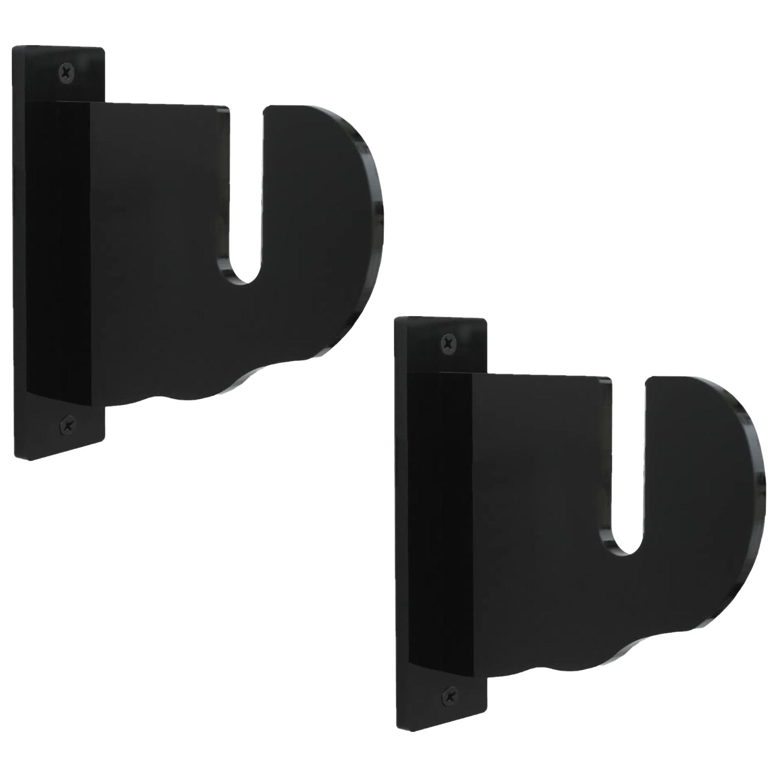 

Подставка для скейтборда Прозрачный акриловый держатель для хранения скейтборда Настенный держатель для лонгборда для спальни магазина офиса чёрный