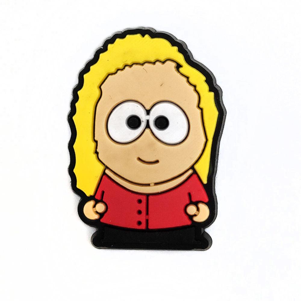 South Park Cartoon Clog Blumendekorationen - DIY Schuhschnallen-Accessoires