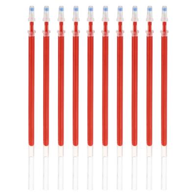 50Pcs 0.5mm Gel Ink Refill Black/Blue/Red Ink Extra Fine Tip Gel Pens Refills 130mm Length for Press Pens School Office Supplies