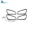 Real Soft Carbon Fiber Sticker For Ford Focus SE ST Ecoboost 2012 2013 2014 LHD RHD Car Door Handle Frame Panel Trim Accessories