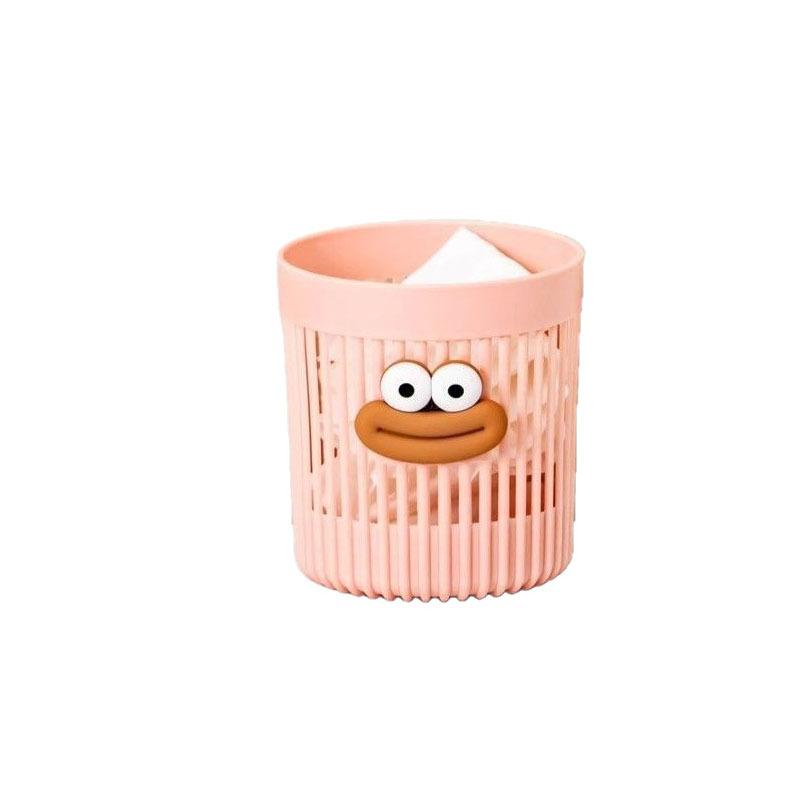 Large-Capacity Multifunctional Cute Cartoon Openwork High-Aesthetic Minimalist Student Desktop Organiser