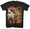 Kurt Cobain tričko 'Barevný boční pohled' - NOVÉ nirvana