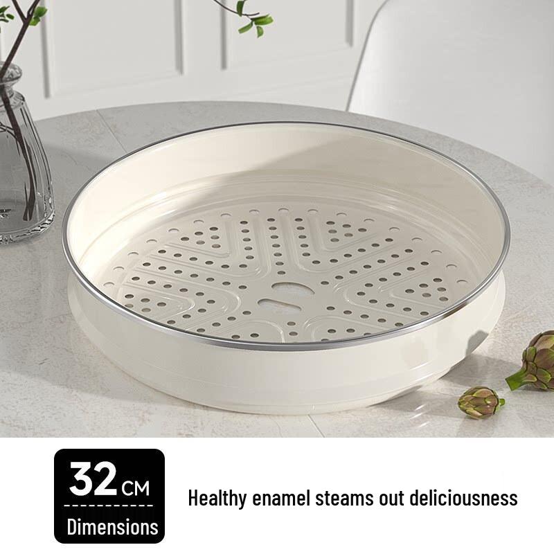 REDCHEF Enamel Ceramic Steamer Rack