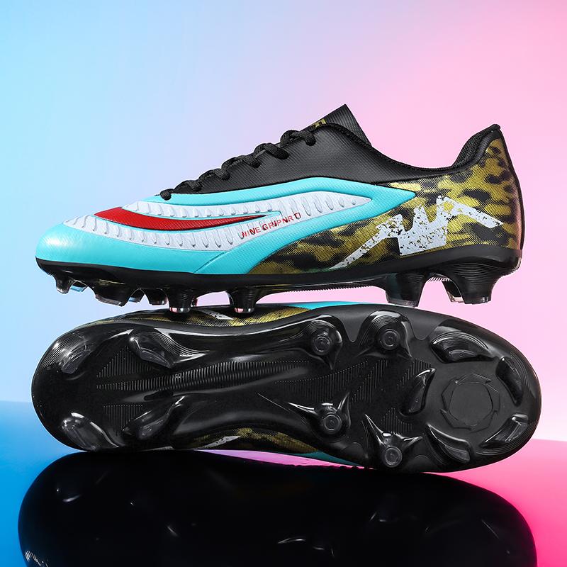 

New-Arrival Men Football Boots Football Shoes TF/FG Grass Training Hot-selling Cleats Light Outdoor Sport High-quality Match Ankle Boys 35