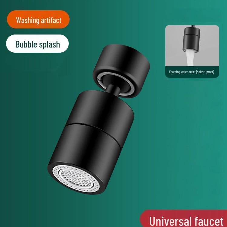 Universal Anti-Splash Faucet Aerator Extension Spout for Washbasins